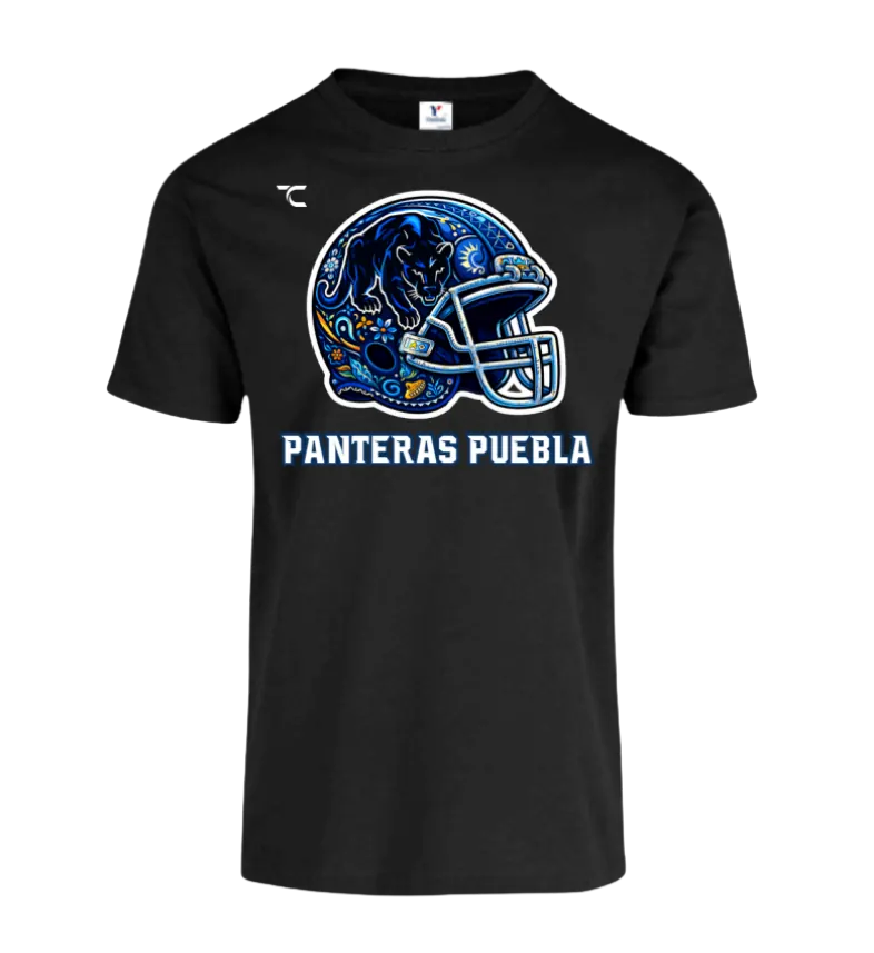 Panteras Helmet Art Negra